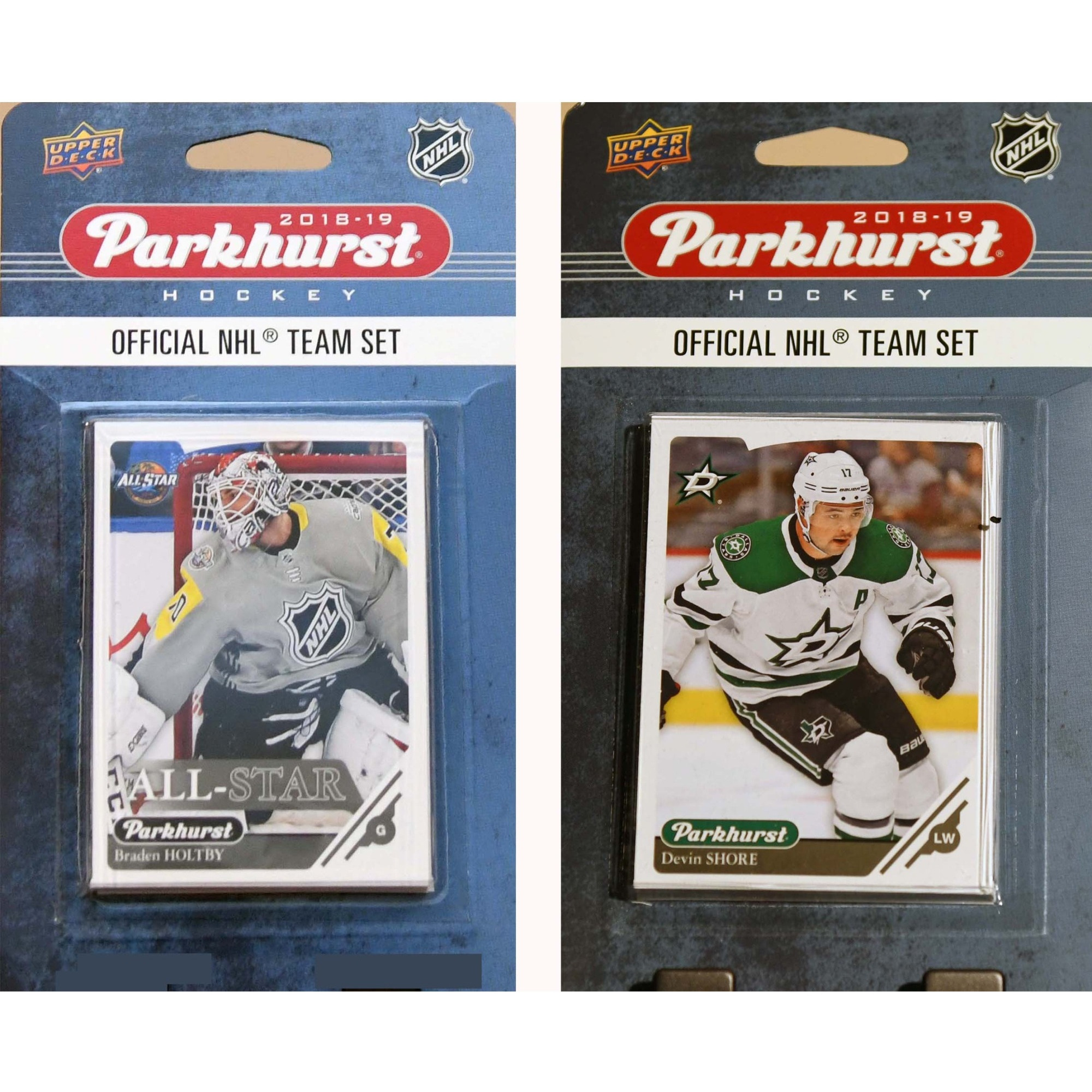 NHL Dallas Stars 2018-19 Parkhurst Team Set and an all-star set