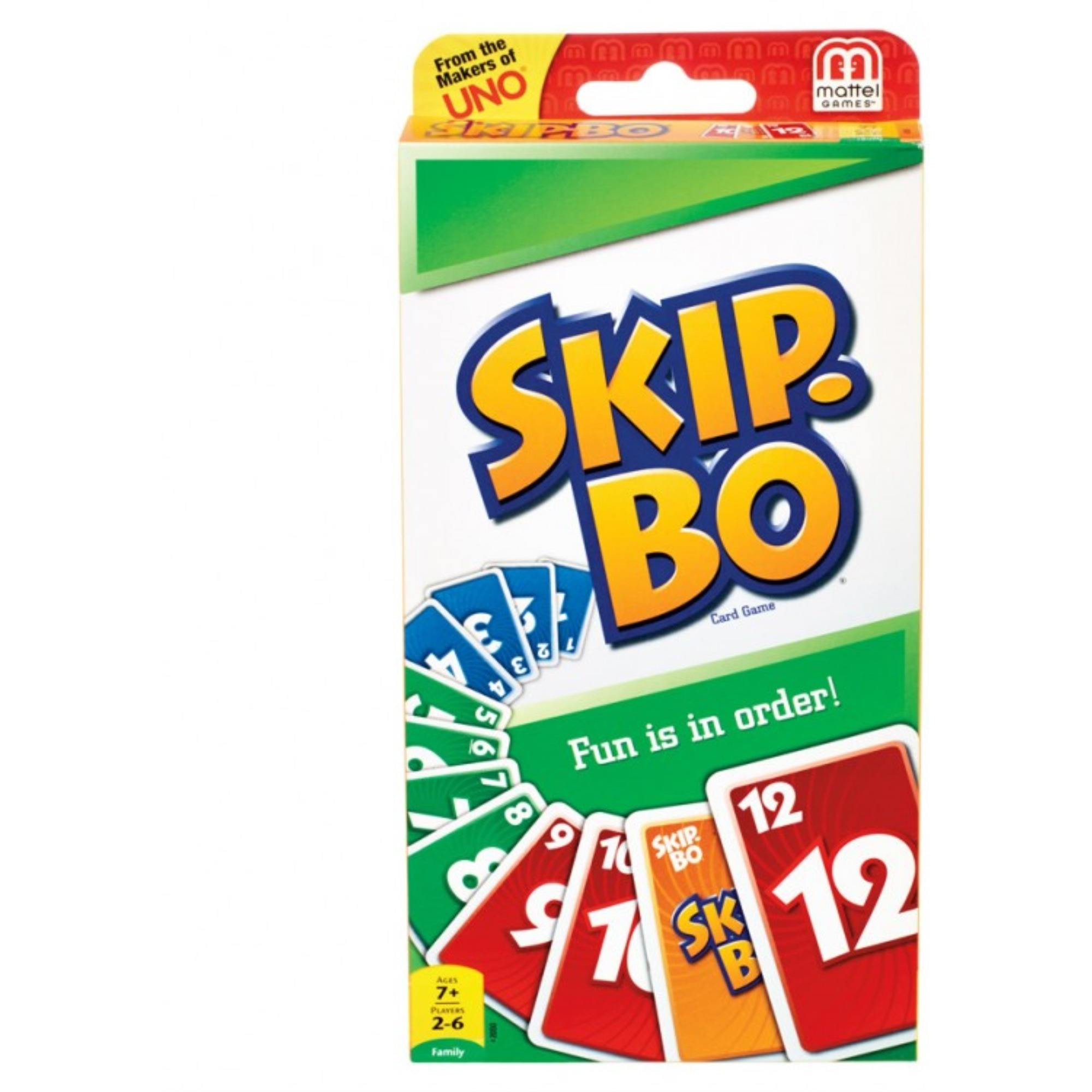 Mattel, Inc. Skip-Bo BOARD Game