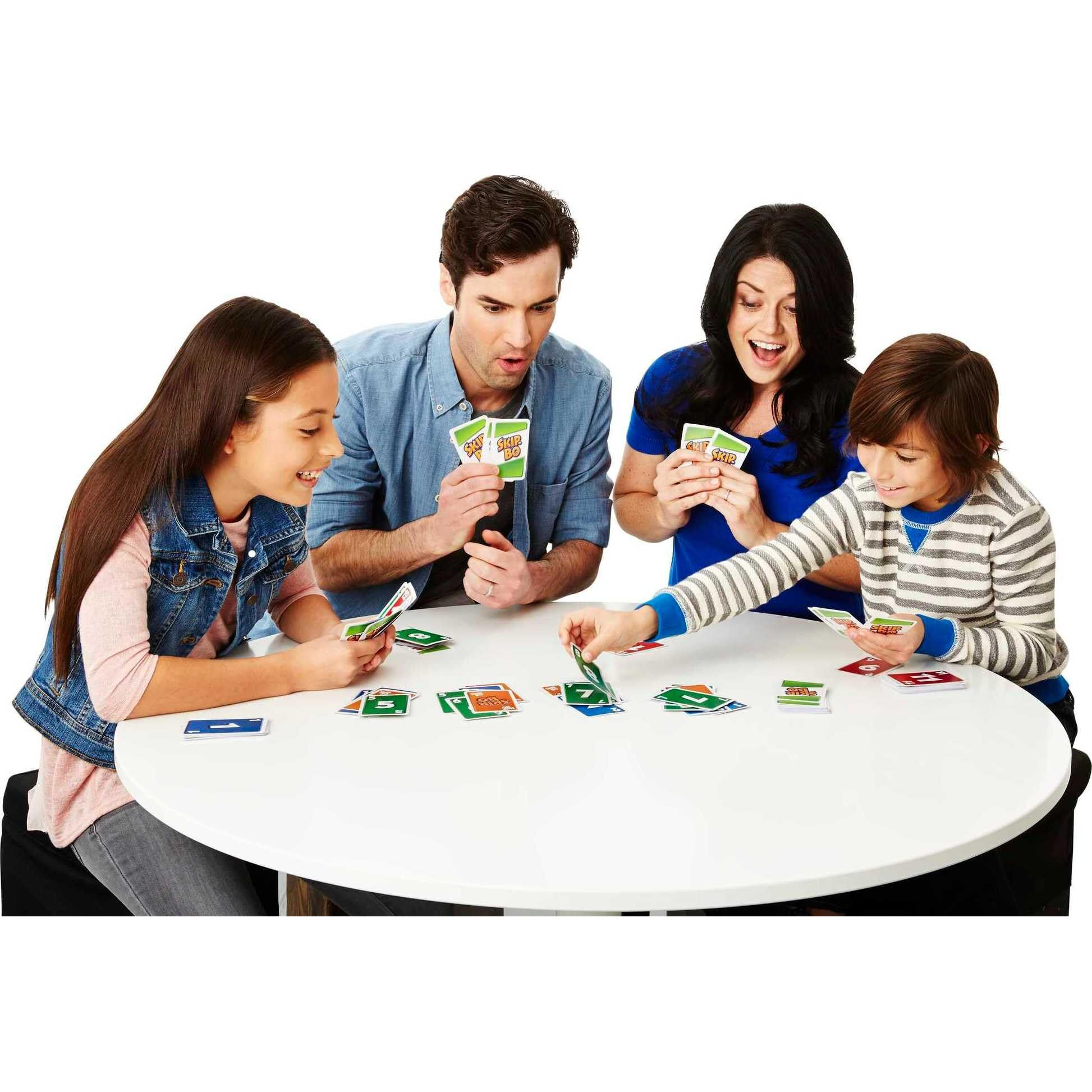 Mattel, Inc. Skip-Bo BOARD Game