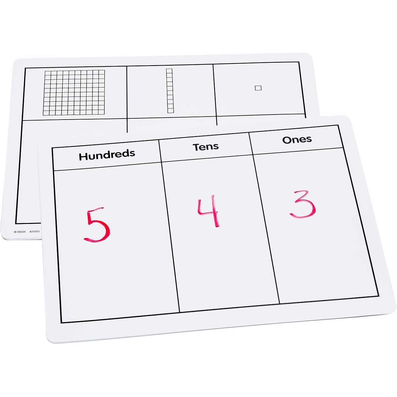 WRITEON/WIPEOFF BASE 10 BLOCKS 10ST