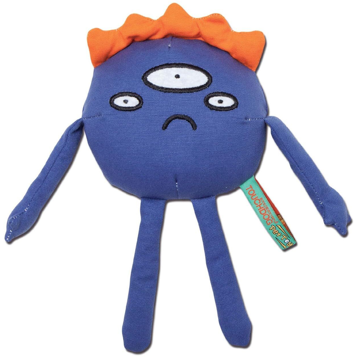 Touchdog  Cartoon Alien Monster Plush Dog Toy(D0102HAX9UV.)