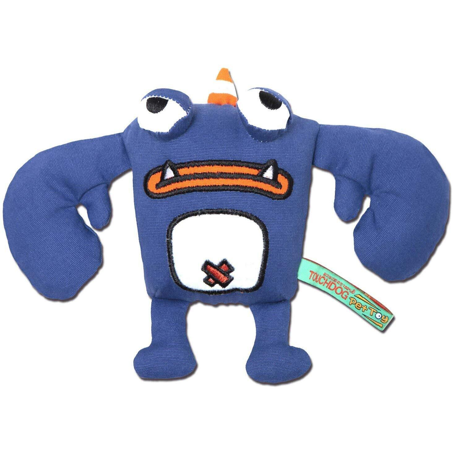 Touchdog  Cartoon Crabby Tooth Monster Plush Dog Toy(D0102HAX9F7.)