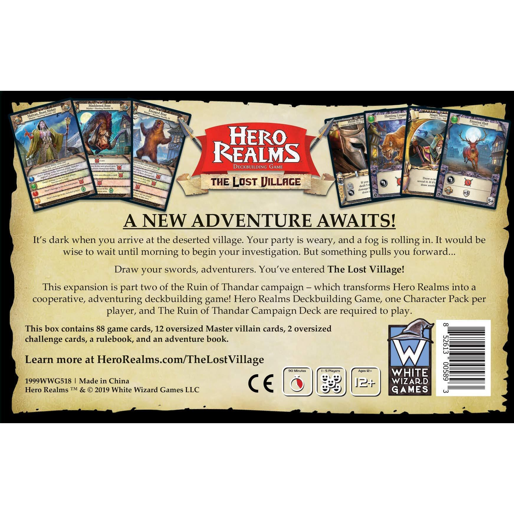 Hero Realms The Lost Village