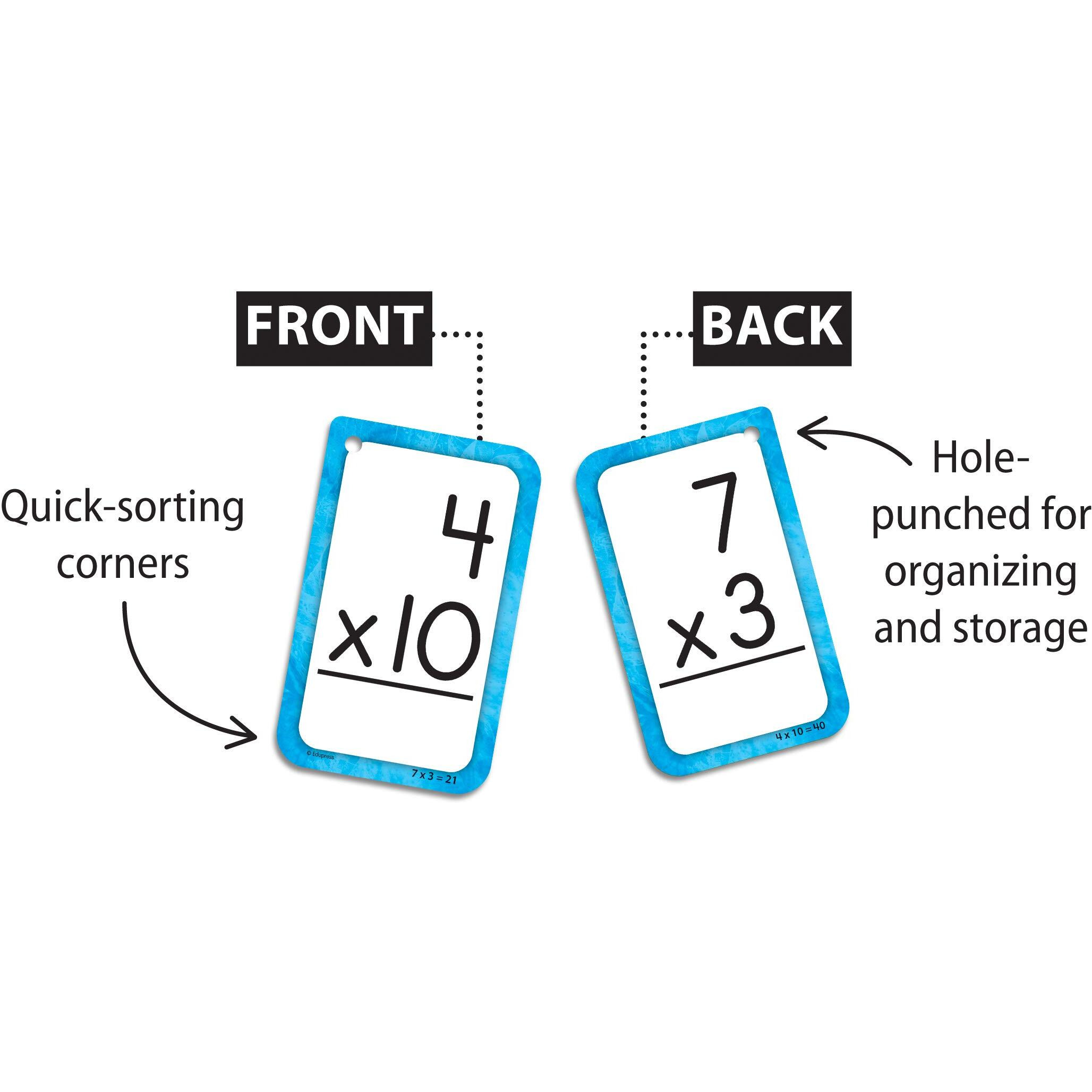 MULTIPLICATION 0-12 FLASH CARDS