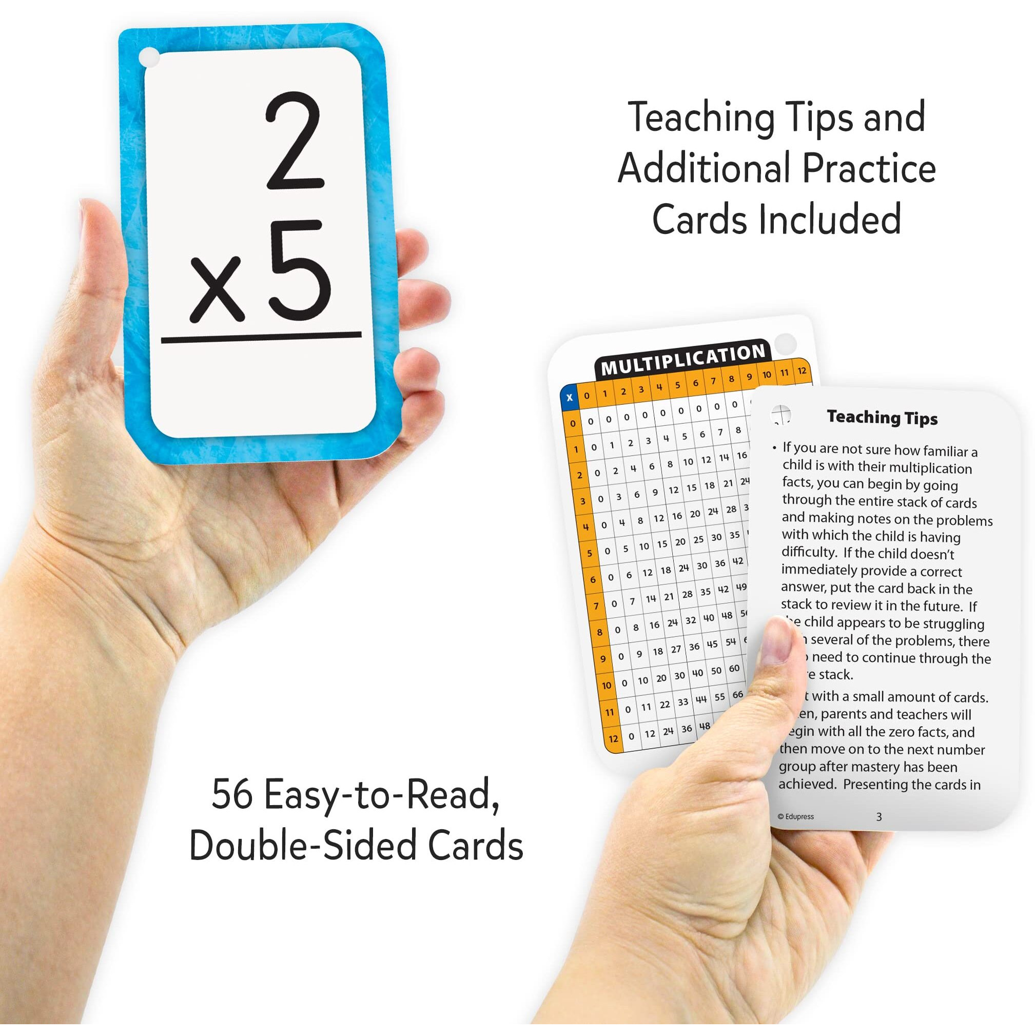 MULTIPLICATION 0-12 FLASH CARDS