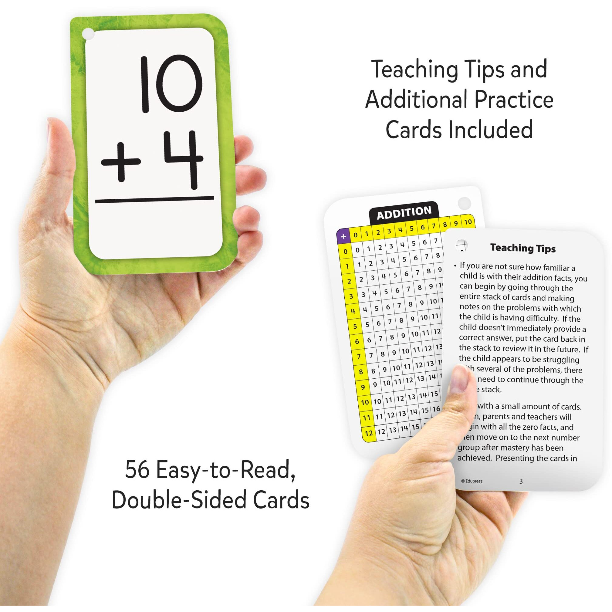 ADDITON 0-12 FLASH CARDS