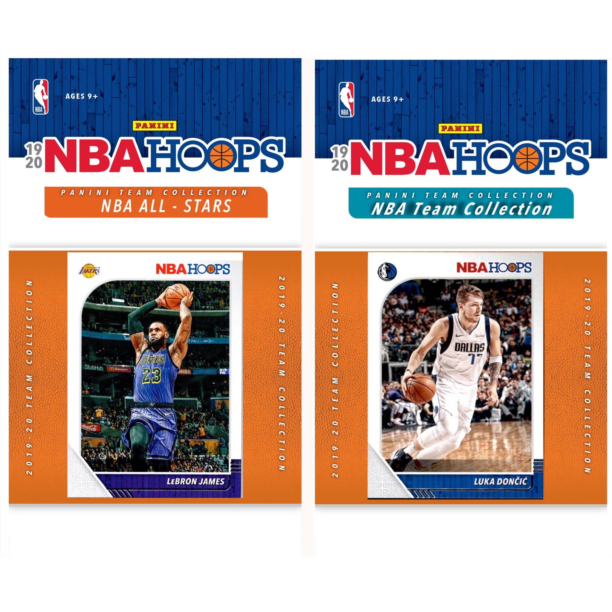 NBA Dallas Mavericks Licensed 2019-20 Hoops Team Set Plus 2019-20 Hoops All-Star Set