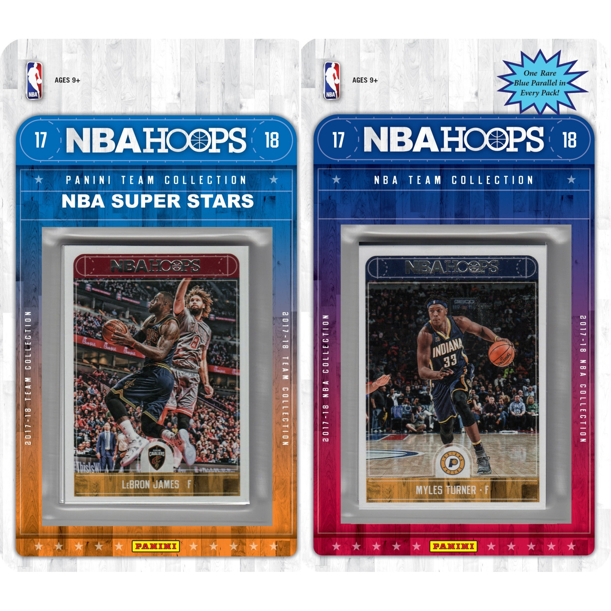 NBA Indiana Pacers Licensed 2017-18 Hoops Team Set Plus 2017-18 Hoops All-Star Set