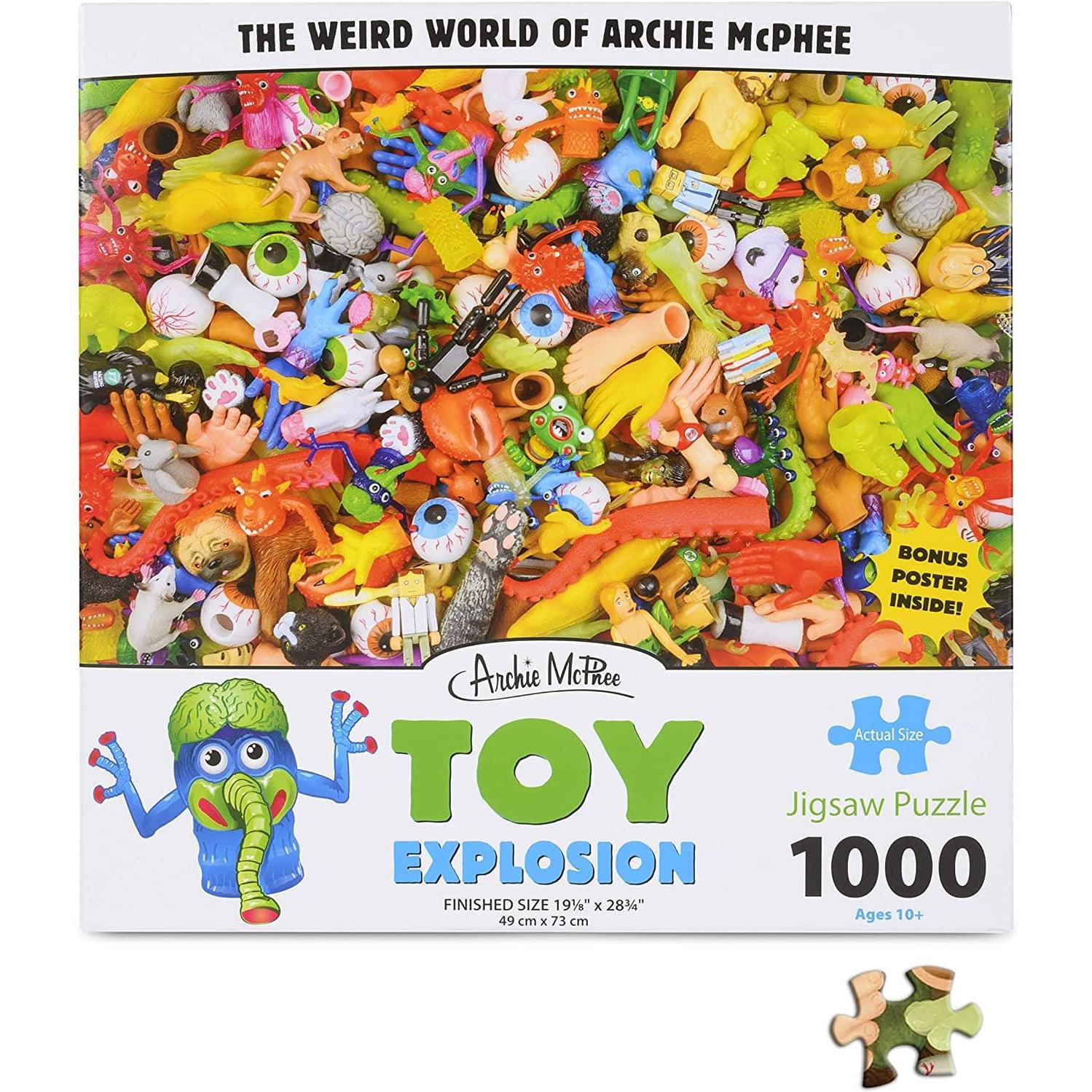 Toy Explosion 1000 Piece Jigsaw Puzzle