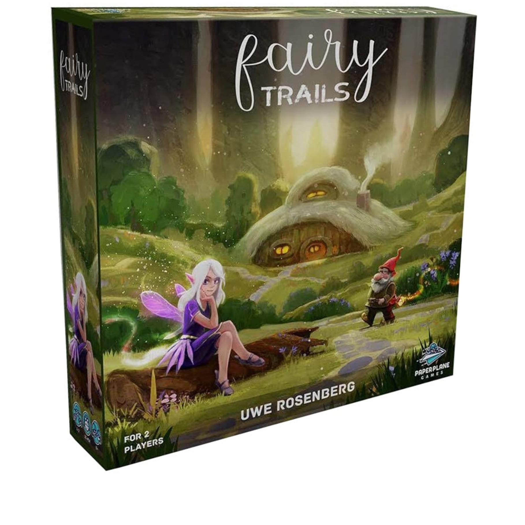 Paperplane Games Fairy Trails - A 2 Player Game Set in an Enchanted Forest