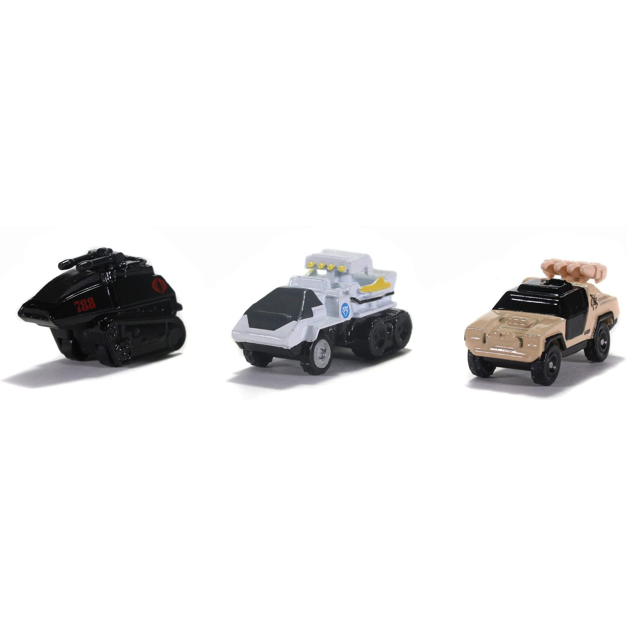 &quotG.I. Joe" 3 piece Set &quotNano Hollywood Rides" Diecast Models by Jada
