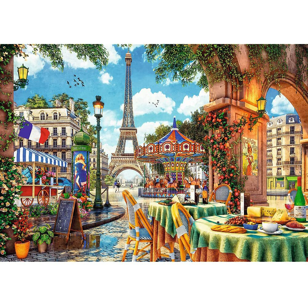 Trefl 1000 Piece Jigsaw Puzzle Parisian Morning, France