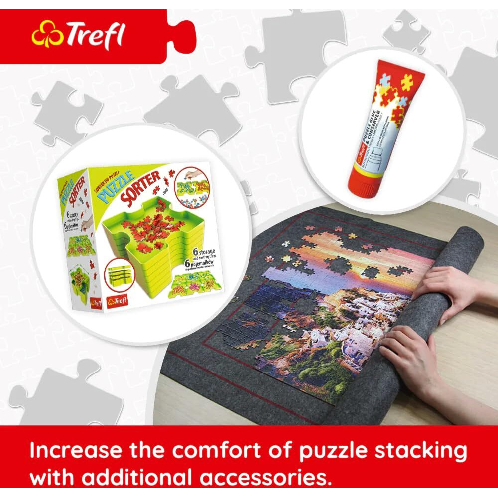 Trefl 1000 Piece Jigsaw Puzzle Parisian Morning, France