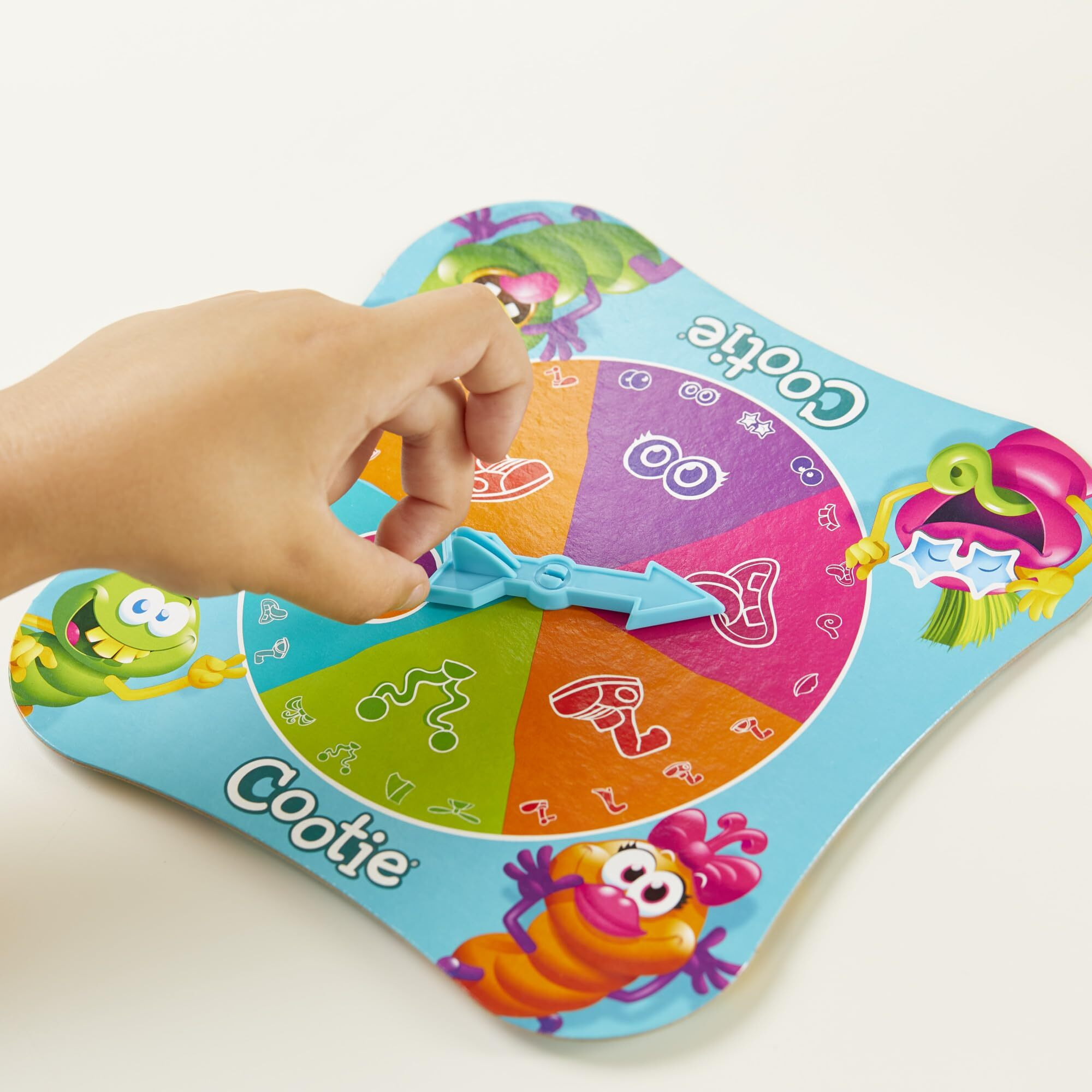 Hasbro Gaming Cootie Mixing and Matching Bug-Building Kids Board Game, Easy and Fun Preschool Games, 2-4 Players, Easter Basket Stuffers or Gifts, Ages 3+