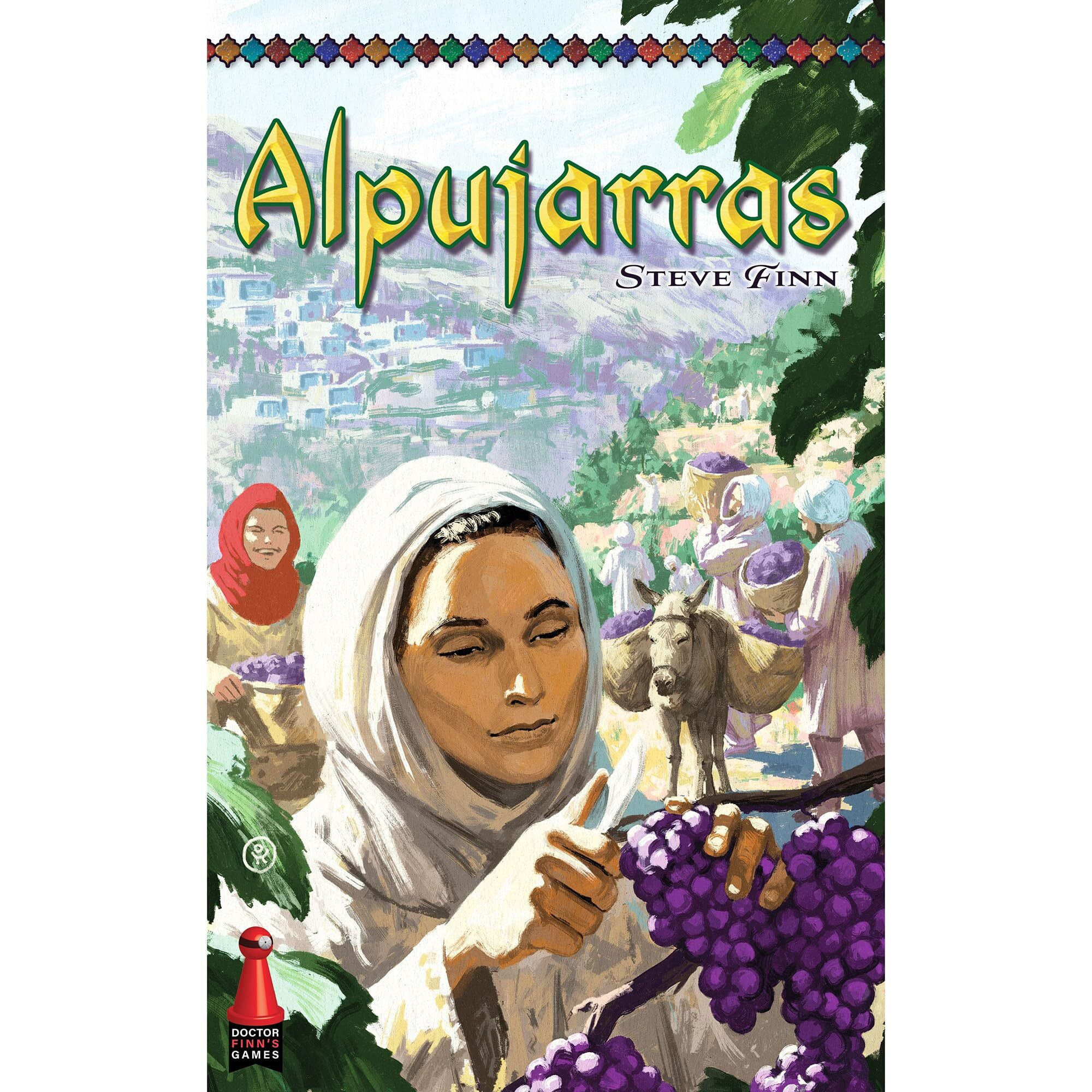 Doctor Finn's Games Alpujarras - Strategy Board Game, Turn Based, Take On The Role of A Fruit Farmer, Ages 14+, 1-4 Players, 45 Min
