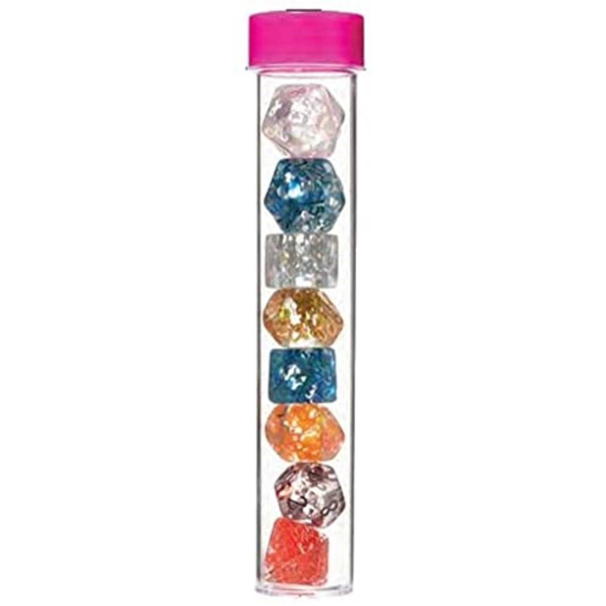 Sirius Dice SDZ000701 Cancer Awareness Dice Set - 8 Per Set - Set of 7