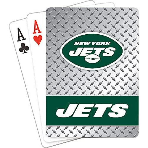 New York Jets Playing Cards Diamond Plate