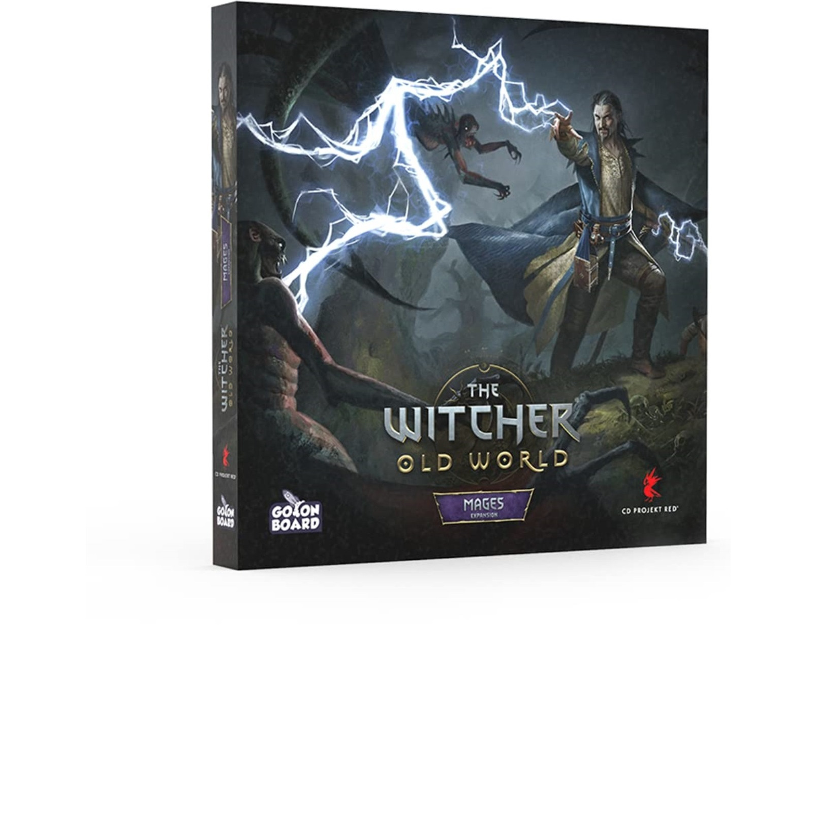 The Witcher Board Game Mages Expansion | Fantasy Game | Competitive Adventure Game | Strategy Game for Adults | Ages 14+ | 1-5 Players | Avg. Playtime 90-150 Minutes | Made by Go On Board