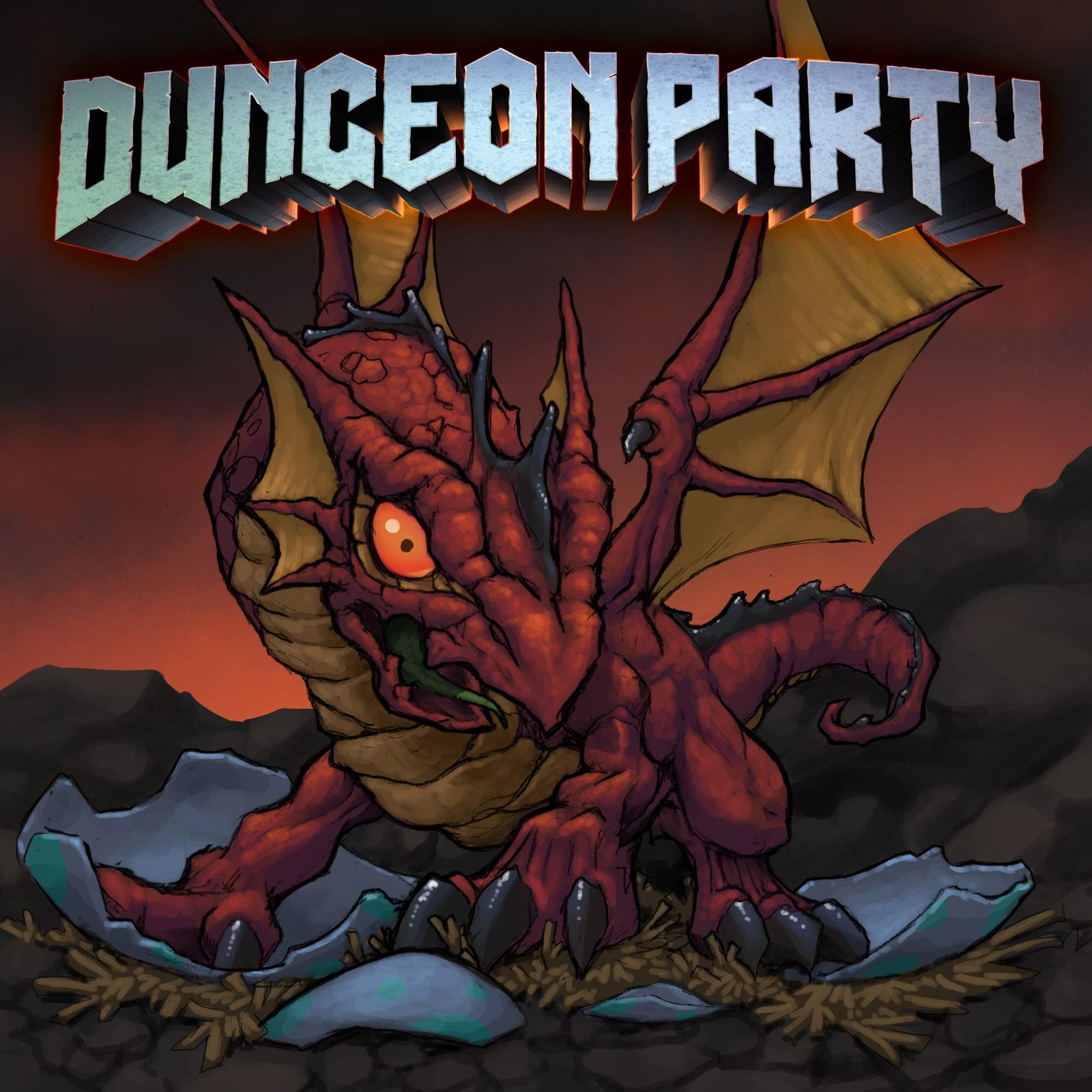 Forbidden Games Dungeon Party - Starter Pack, Coin Bouncing Role-Playing Card Game, Party Game, Ages 10+, 1-6 Players, 30-90 Min