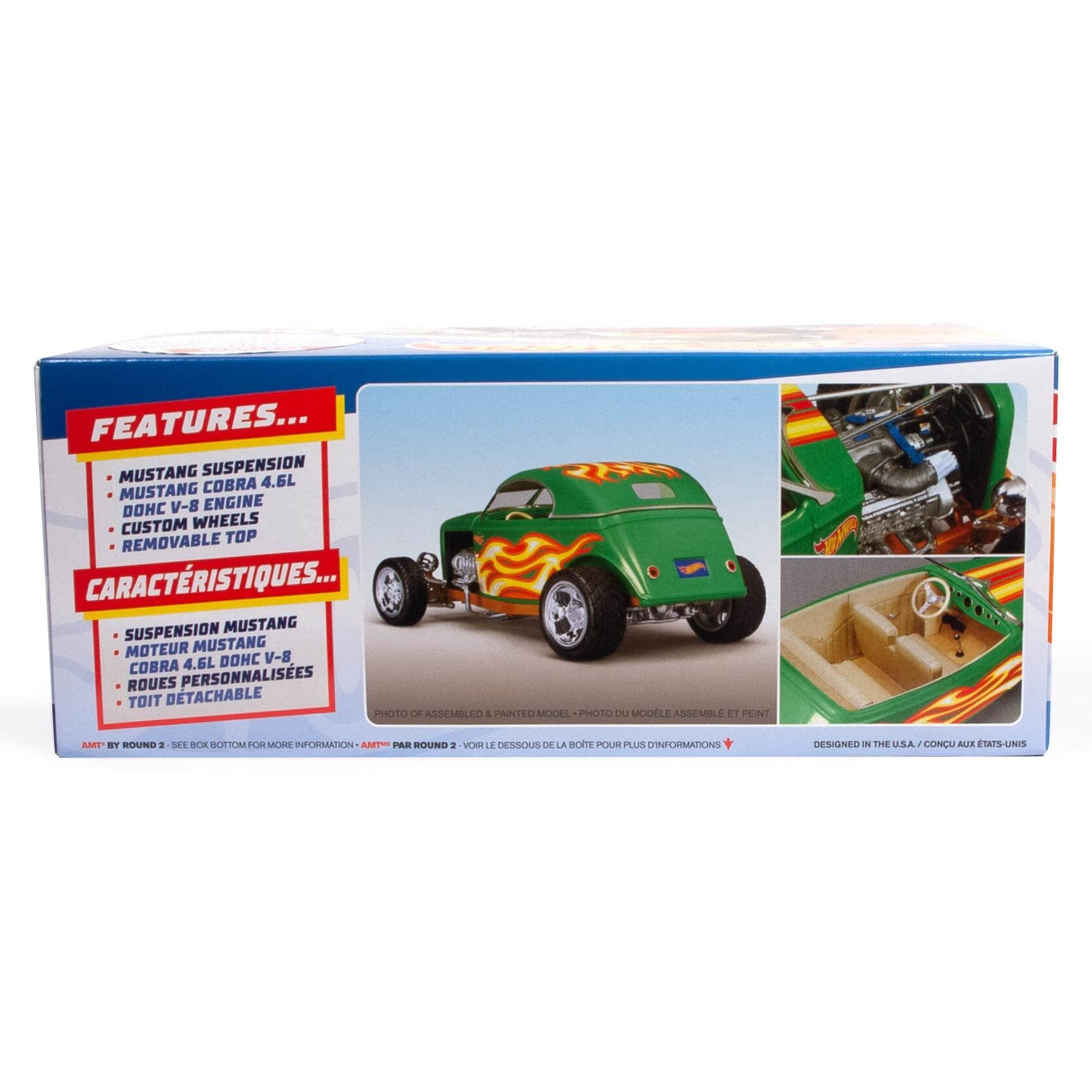 Skill 2 Model Kit 1932 Ford Phantom Vicky &quotHot Wheels" 1/25 Scale Model by AMT