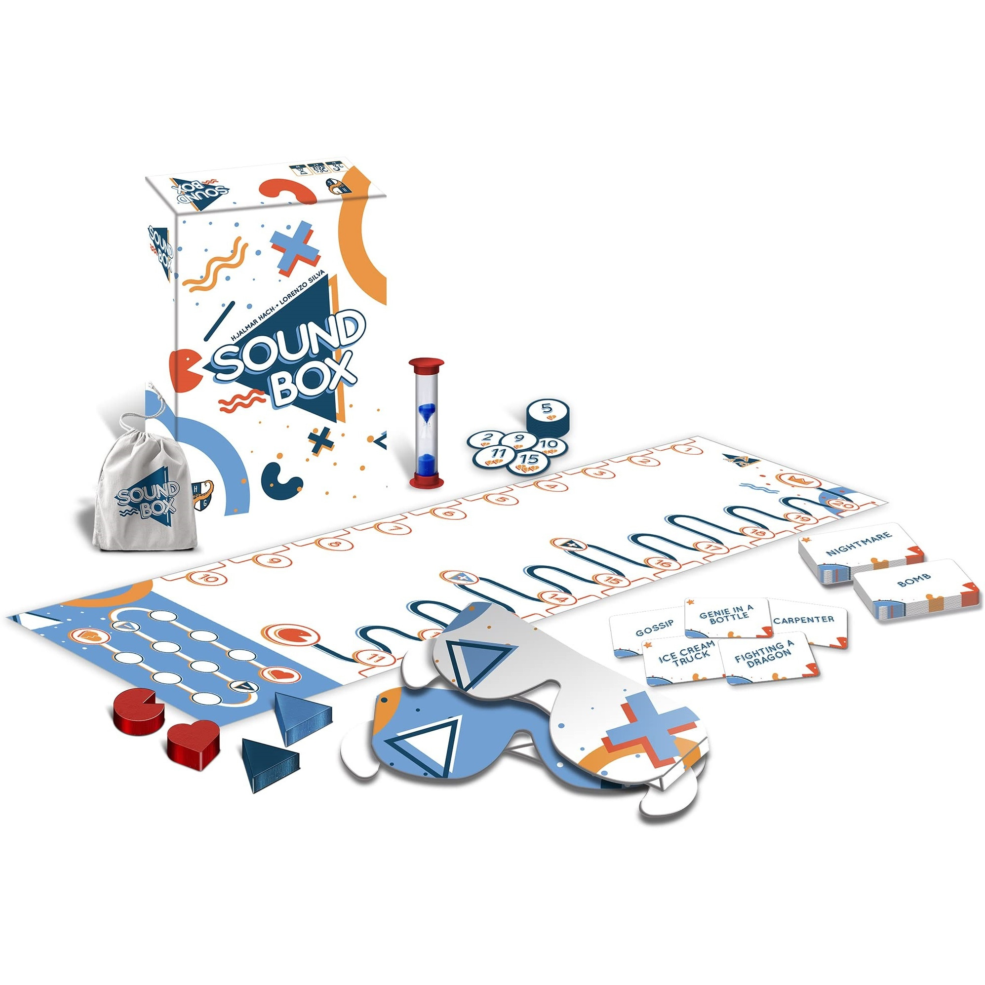 Horrible Guild Sound Box, Cooperative Party Family Game, Perform Weird and Wacky Sounds, 4 to 7 Players, 30 to 45 Minute Play Time,for Ages 8 and Up