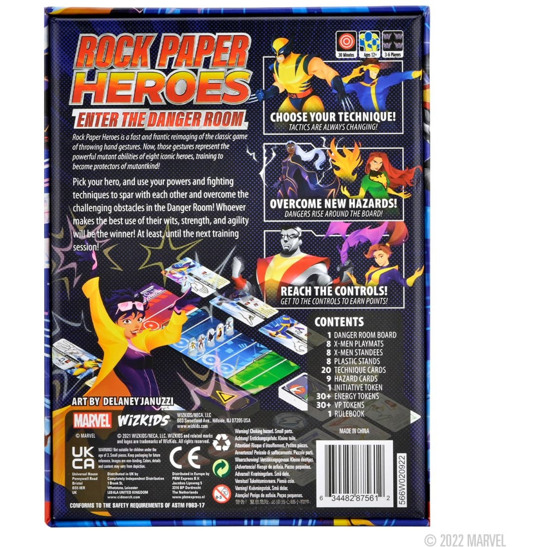 Marvel Rock Paper Heroes Enter The Danger Room