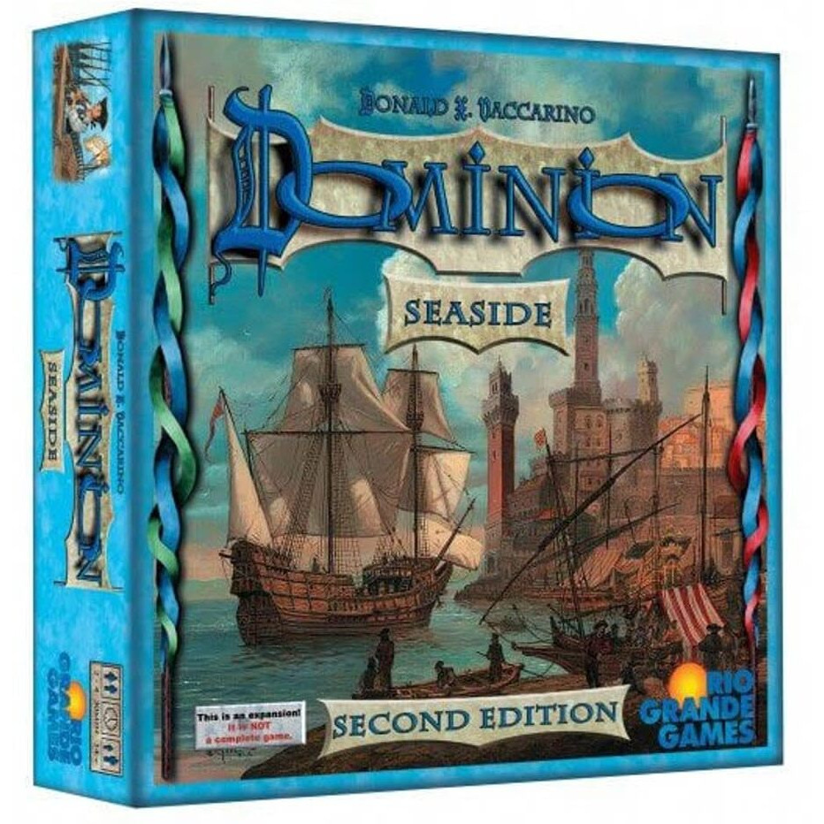 Rio Grande Games Seaside Second Edition- Strategy Board Game, Rio Grande Games, Ages 14+, 1-4 Players, 90-120 Min