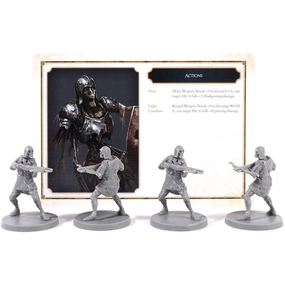 Dark Souls The Role Playing Game Hollow Crossbowmen Miniatures & Stat Cards