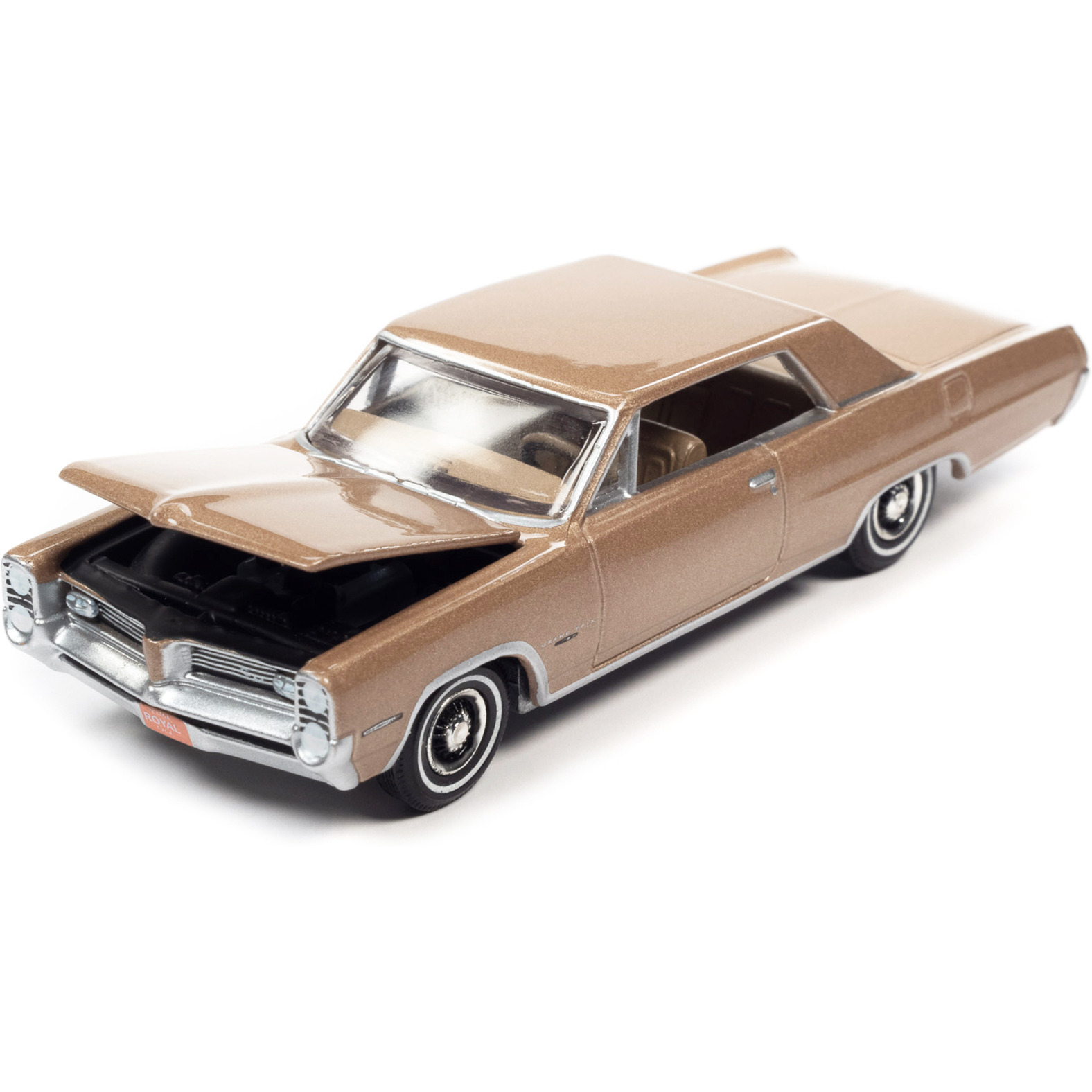 1964 Pontiac Grand Prix Royal Bobcat Saddle Bronze Metallic &quotVintage Muscle" Limited Edition 1/64 Diecast Model Car by Auto World