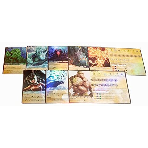 Greater Than Games Spirit Island Core Game - Premium Foil Spirit Panels
