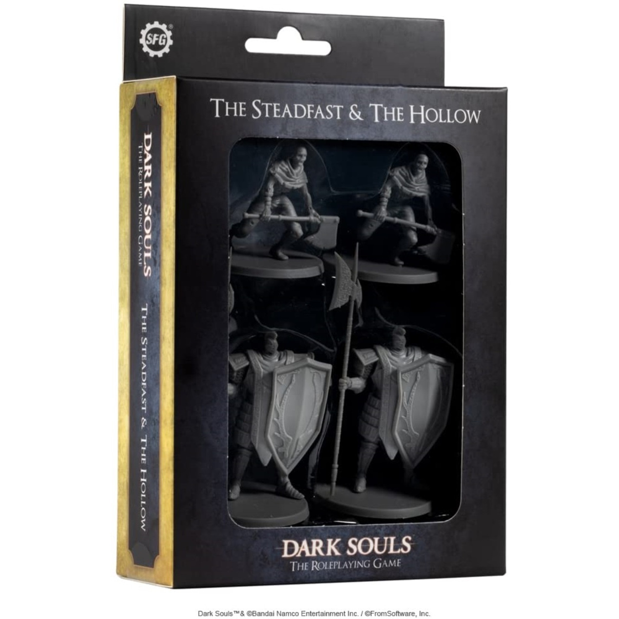 Dark Souls The Role Playing Game The Steadfast & The Hollow Miniatures & Stat Cards