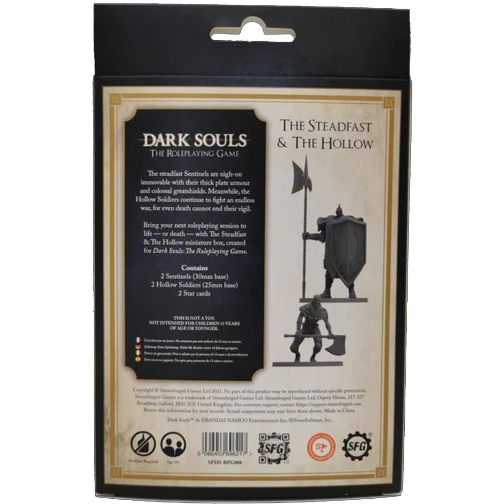 Dark Souls The Role Playing Game The Steadfast & The Hollow Miniatures & Stat Cards