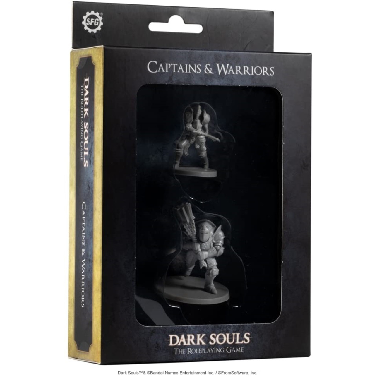 Dark Souls The Role Playing Game Captains & Warriors Miniatures & Stat Cards