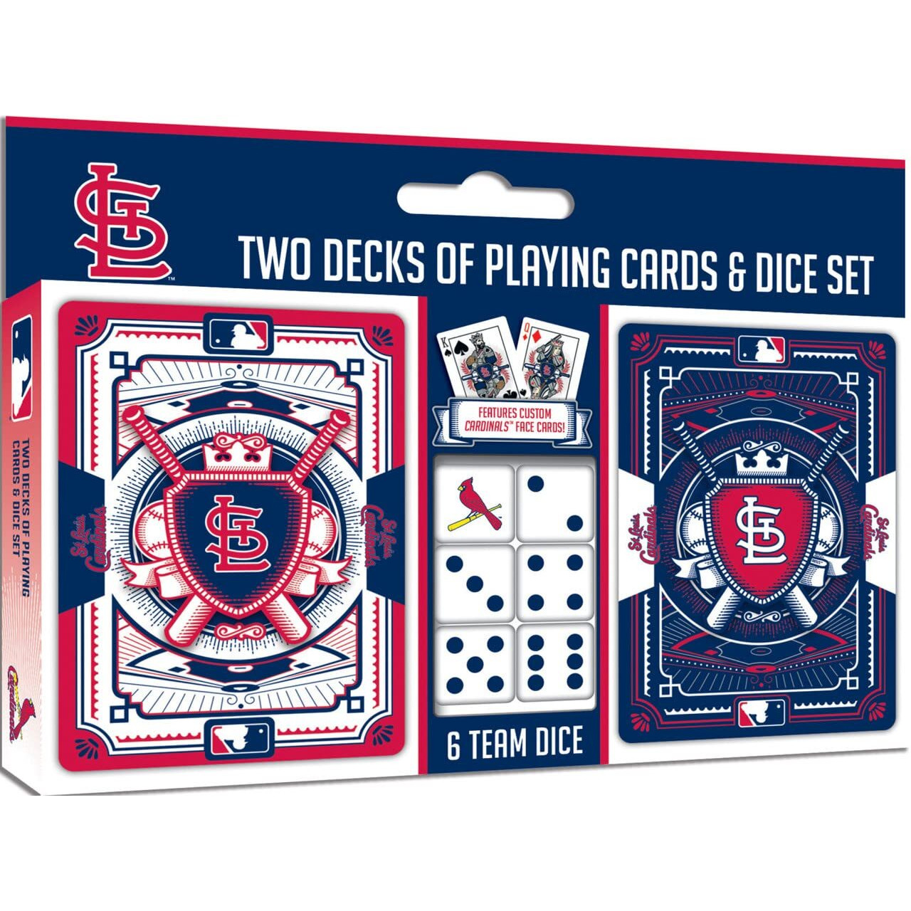St. Louis Cardinals Playing Cards and Dice Set