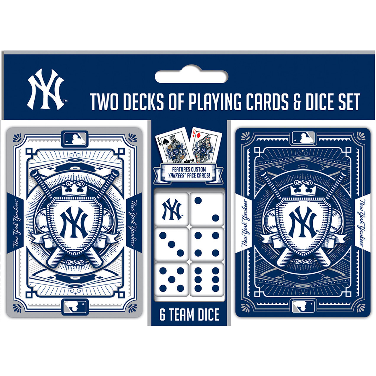 New York Yankees Playing Cards and Dice Set
