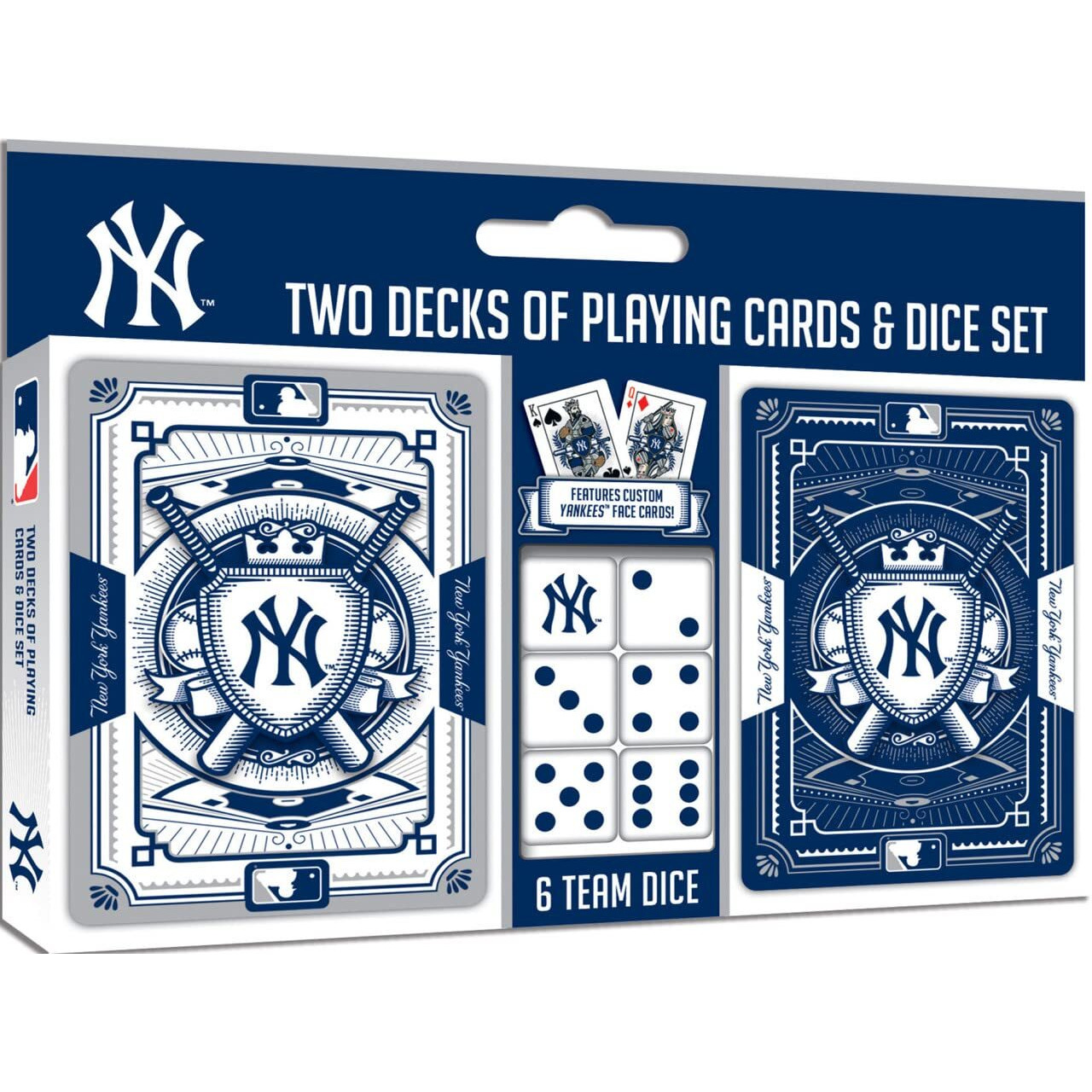 New York Yankees Playing Cards and Dice Set