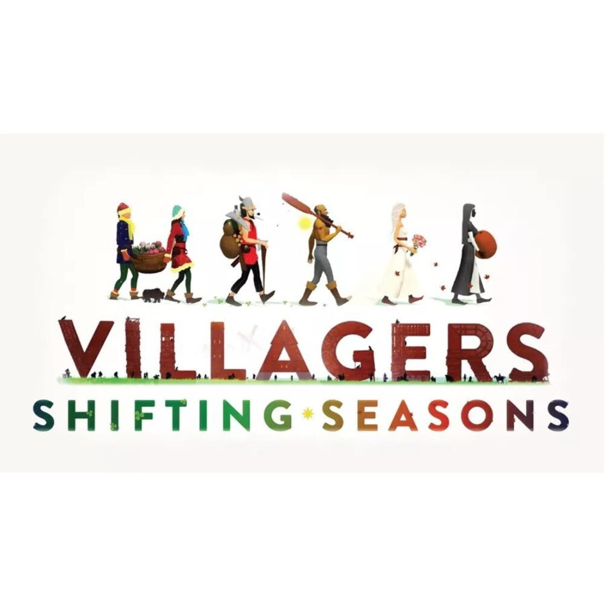 Sinister Fish Games Villagers Shifting Seasons - Expansion, A Card Drafting & Tableau Building Game for 1-5 Players, 30 to 60 Minute Play Time, for Ages 10 and up