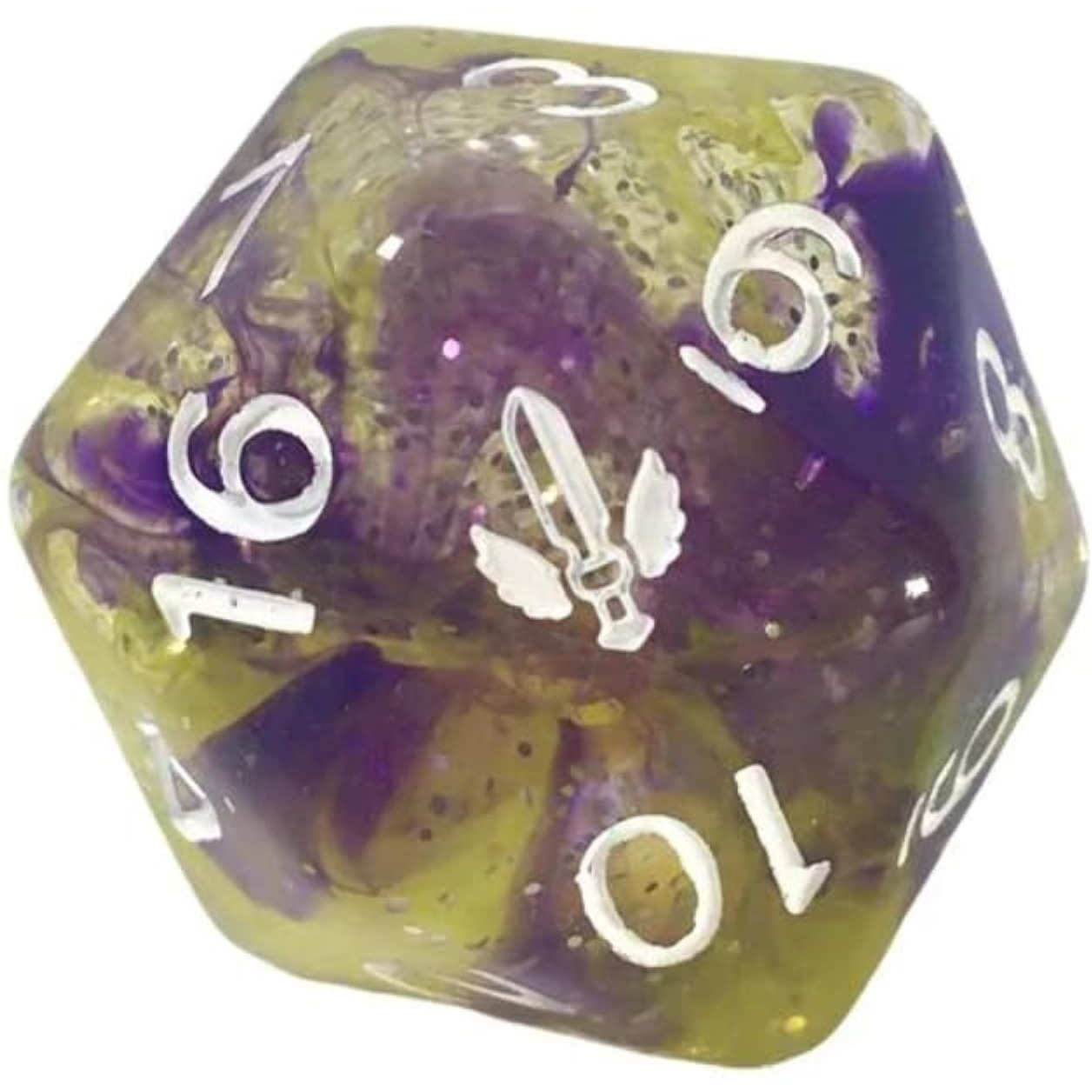 Role 4 Initiative Diffusion Poly Set - Paladin's Oath w/Class Symbols (7)