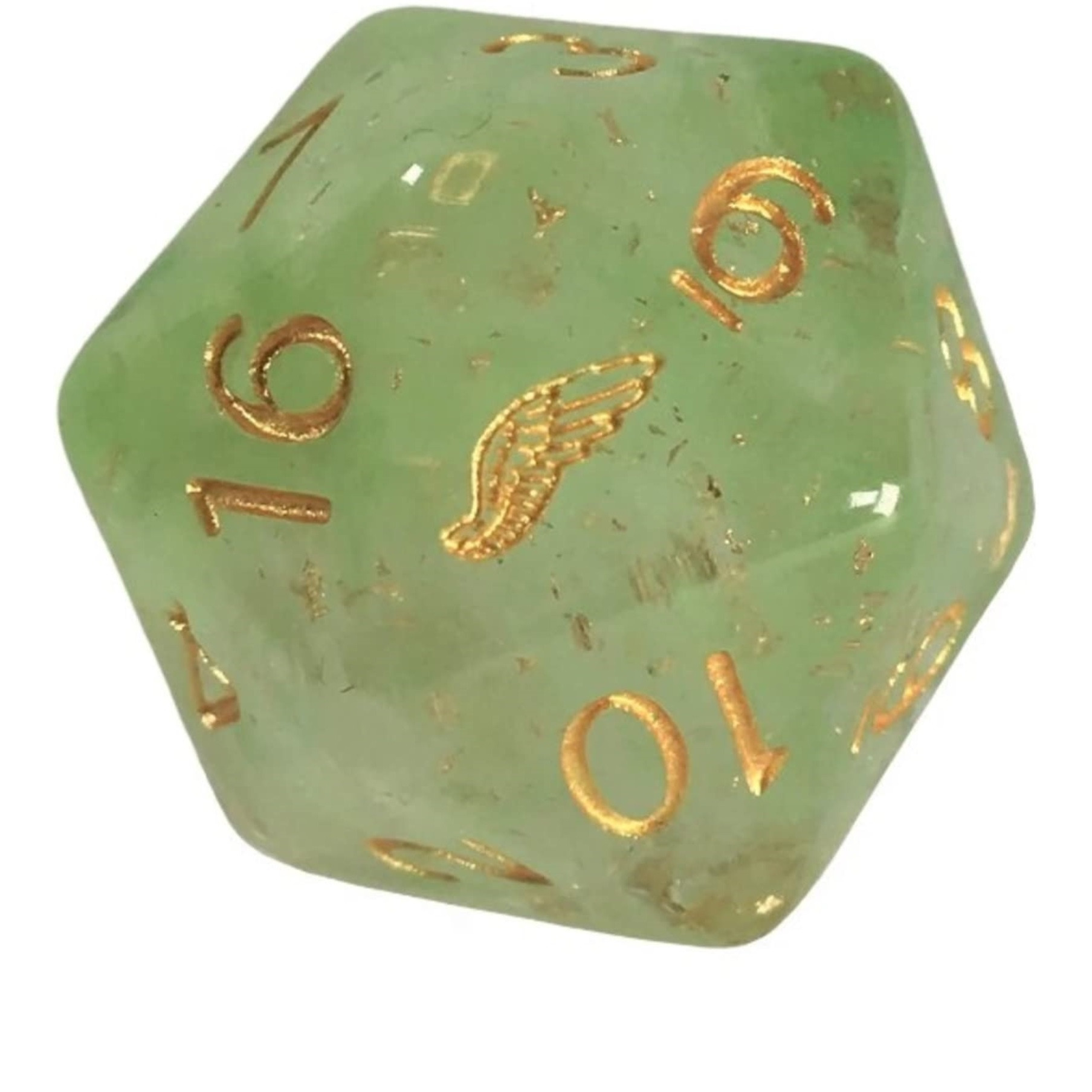 Role 4 Initiative Diffusion Poly Set - Gilded Griffin w/Creature Symbol (7)