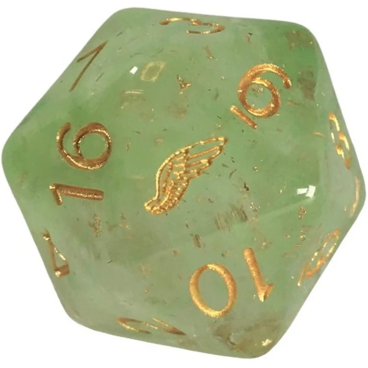 Role 4 Initiative Diffusion Poly Set - Gilded Griffin w/Creature Symbol (7)