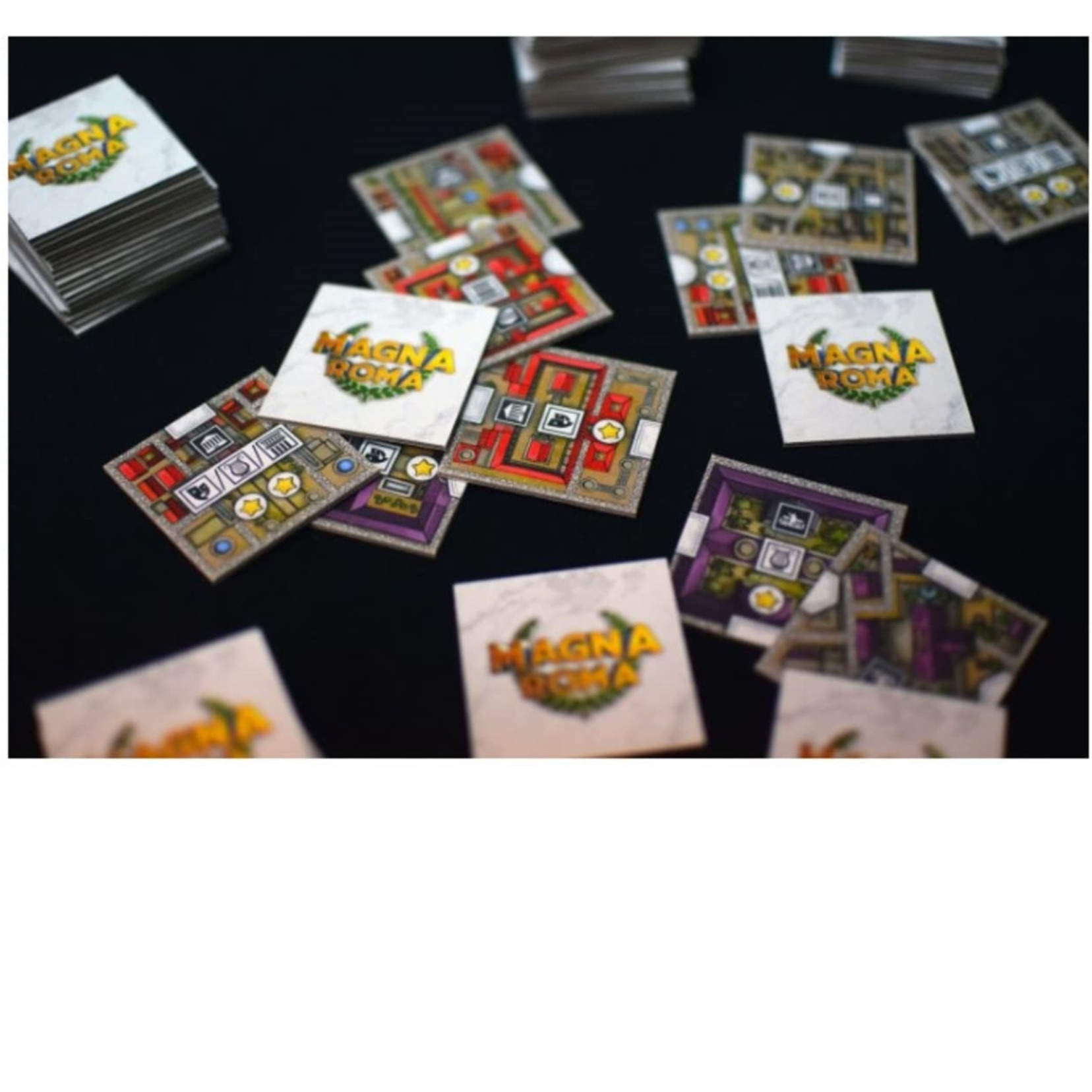 Archona Games Magna Roma Standard - Archona Games-Tile Placement Board Game, City Building, Strategy, Solo Mode Available, Ages 13+, 90 Minute Game Play, 1-4 Players