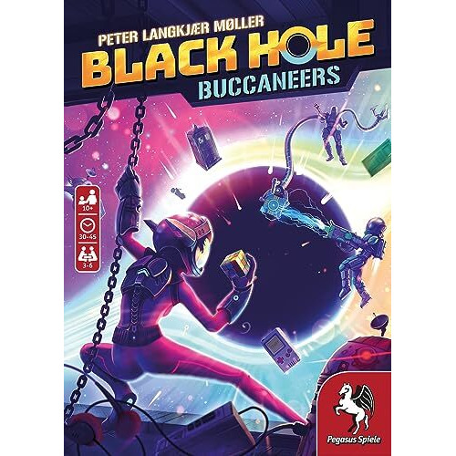 Black Hole Buccaneers - Drafting Board Games - for Family Game Night - Ages 10+ - 3 to 6 Players - 30 to 45 Min of Gameplay - English Version
