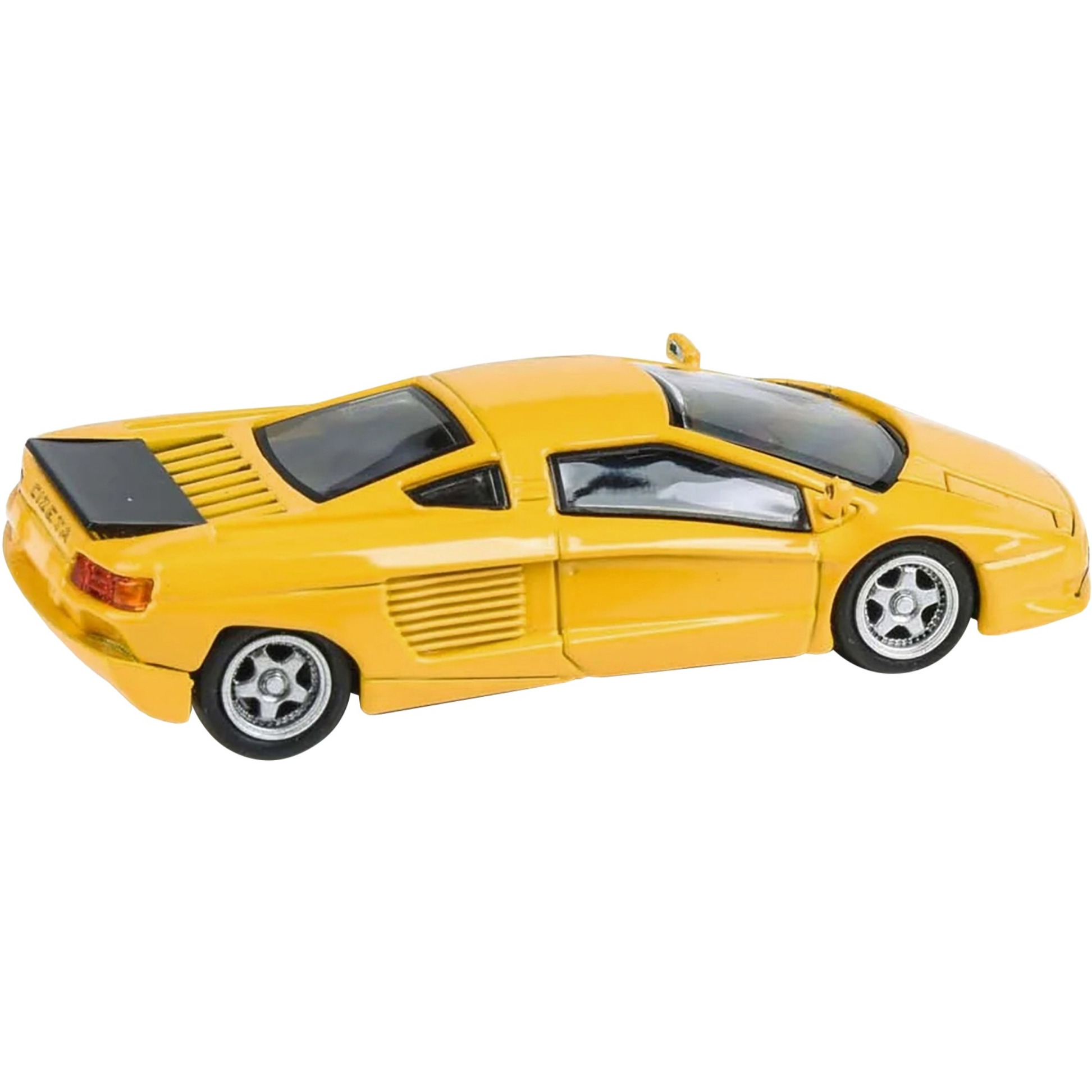 1991 Cizeta V16T Super Fly Yellow 1/64 Diecast Model Car by Paragon Models