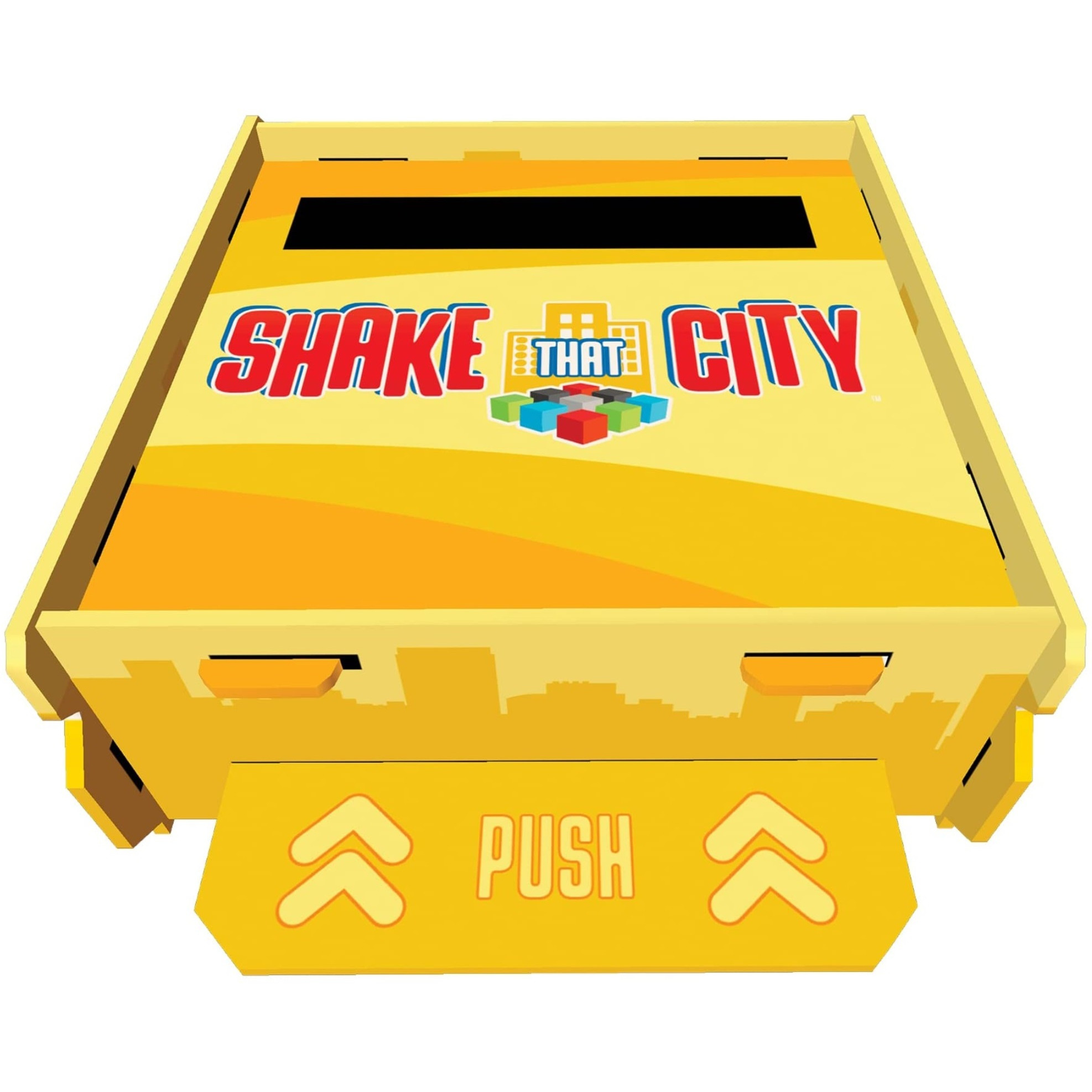 Alderac Entertainment Group Shake That City - Dexterity City Building Board Game, Alderac Entertainment Group, Ages 10+, 1-4 Players, 20-40 Min