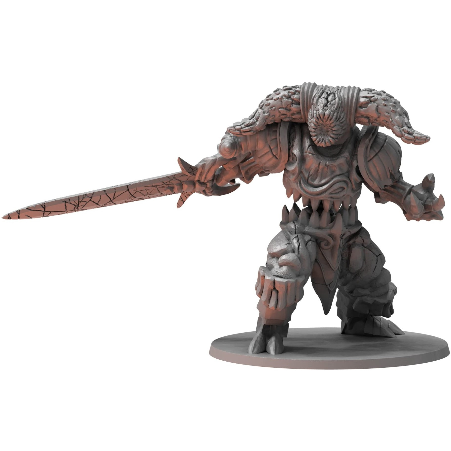 Dark Souls The Role Playing Game TSir Alonne & Smelter Demon Miniatures & Stat Cards