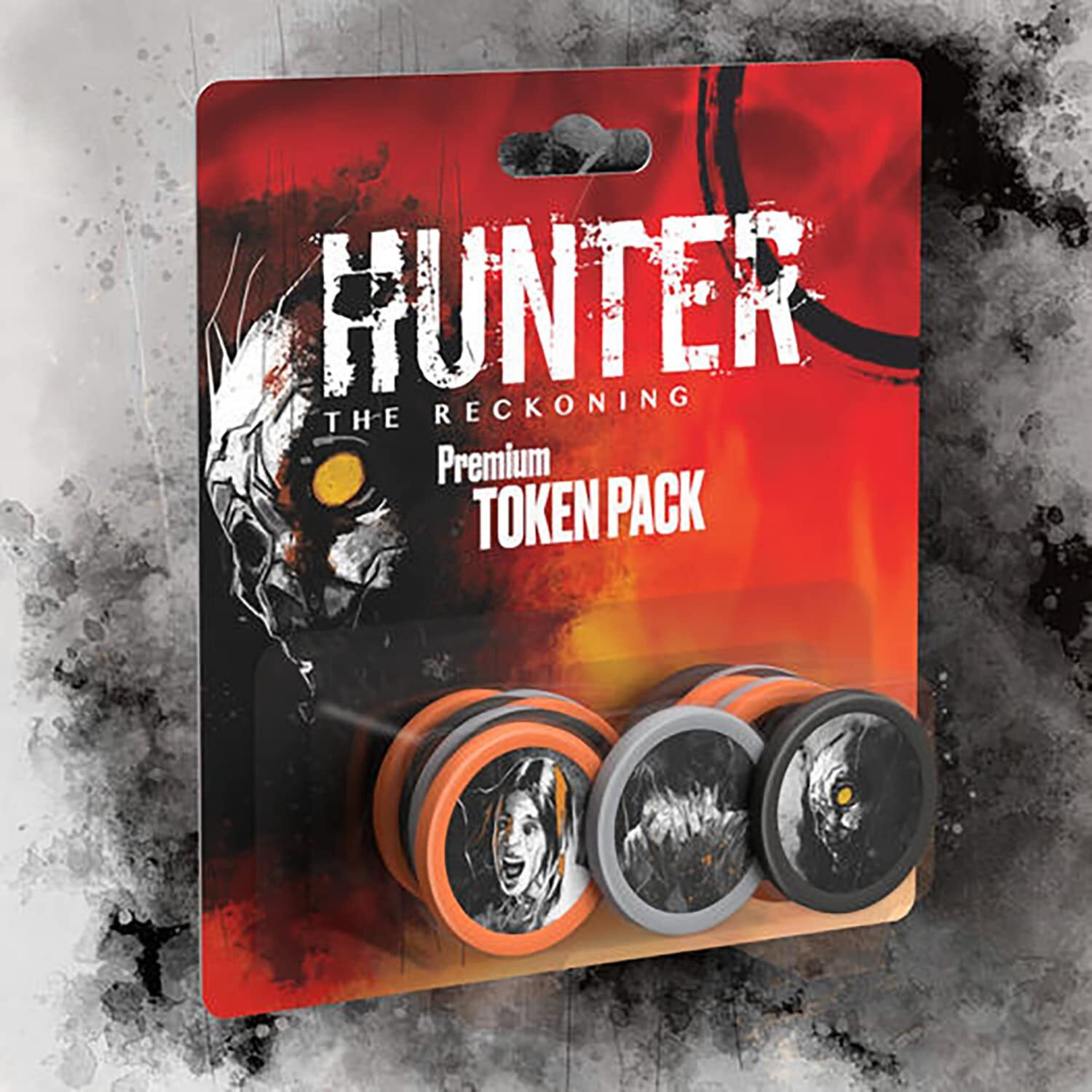 Renegade Game Studios Hunter The Reckoning 5th Edition Roleplaying Game Premium Token Pack - 15 Tokens, Track Danger, Desperation & Despair