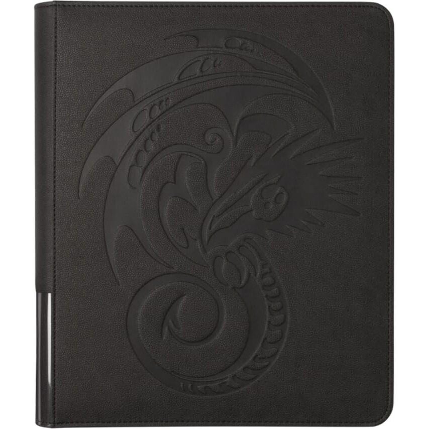 Arcane Tinmen Dragon Shield Card Binder - Card Codex Zipster Regular Iron Grey - 360CT - Card Games - Compatible with Pokemon, Yugioh, Magic The Gathering, MTG TCG OCG & Hockey Cards