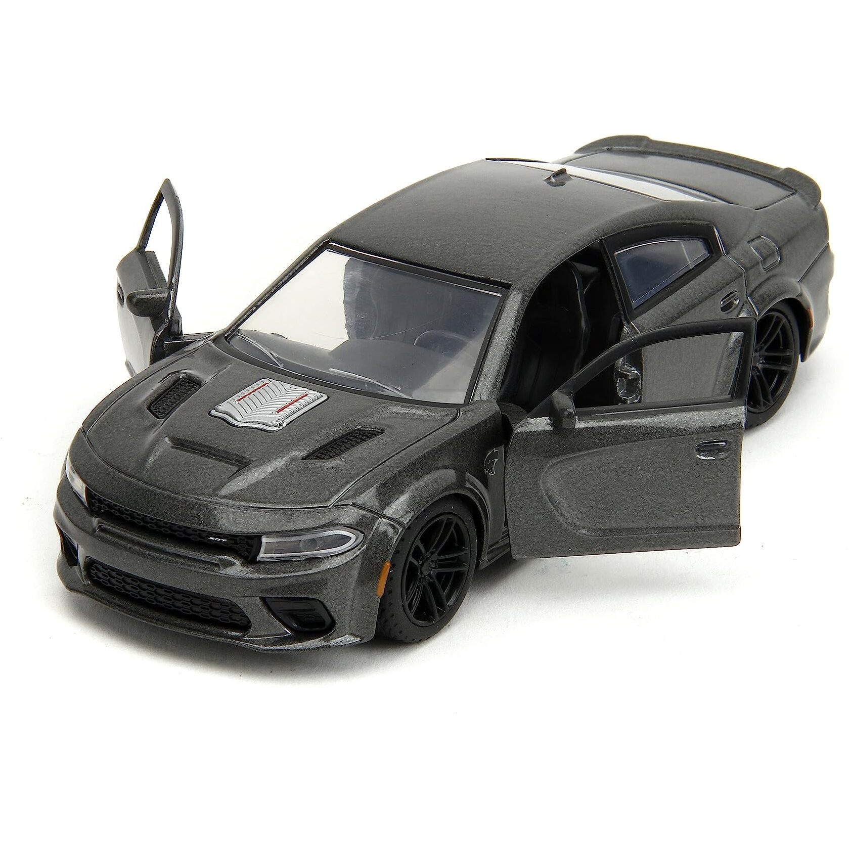 2021 Dodge Charger SRT Hellcat Gray Metallic &quotFast X" (2023) Movie &quotFast & Furious" Series 1/32 Diecast Model Car by Jada