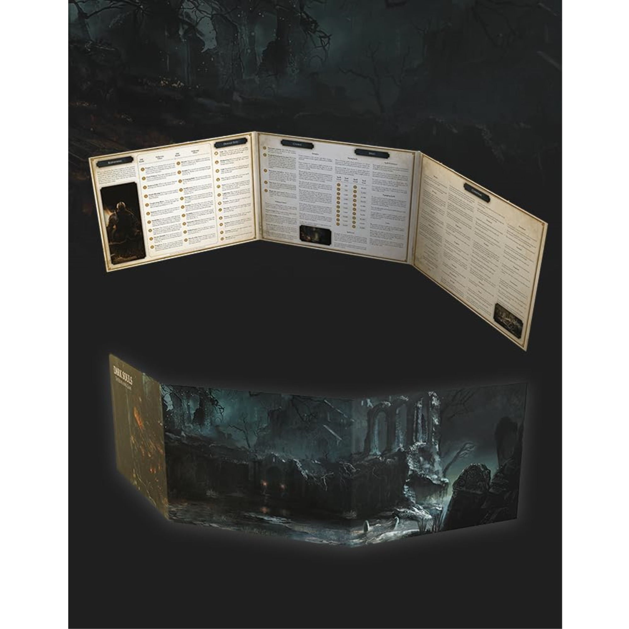 Dark Souls The Roleplaying Game Games Masters (GM) Screen & Adventure Book