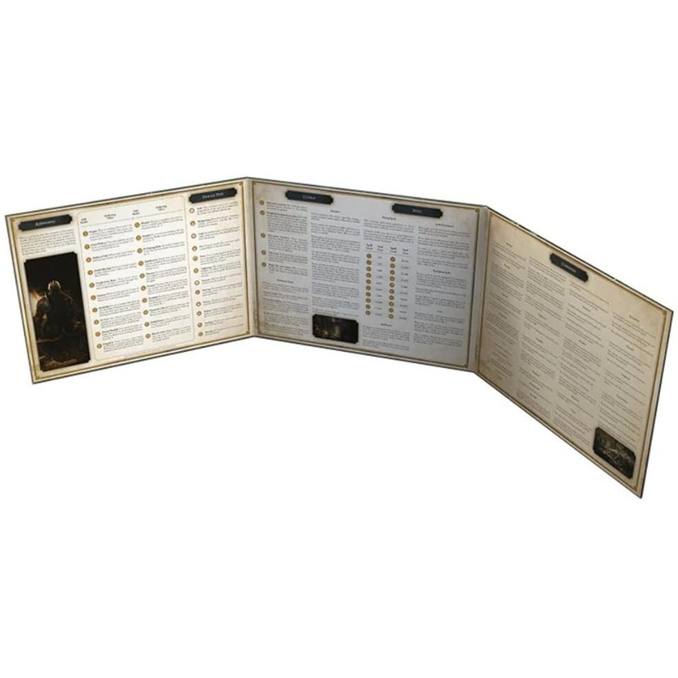 Dark Souls The Roleplaying Game Games Masters (GM) Screen & Adventure Book